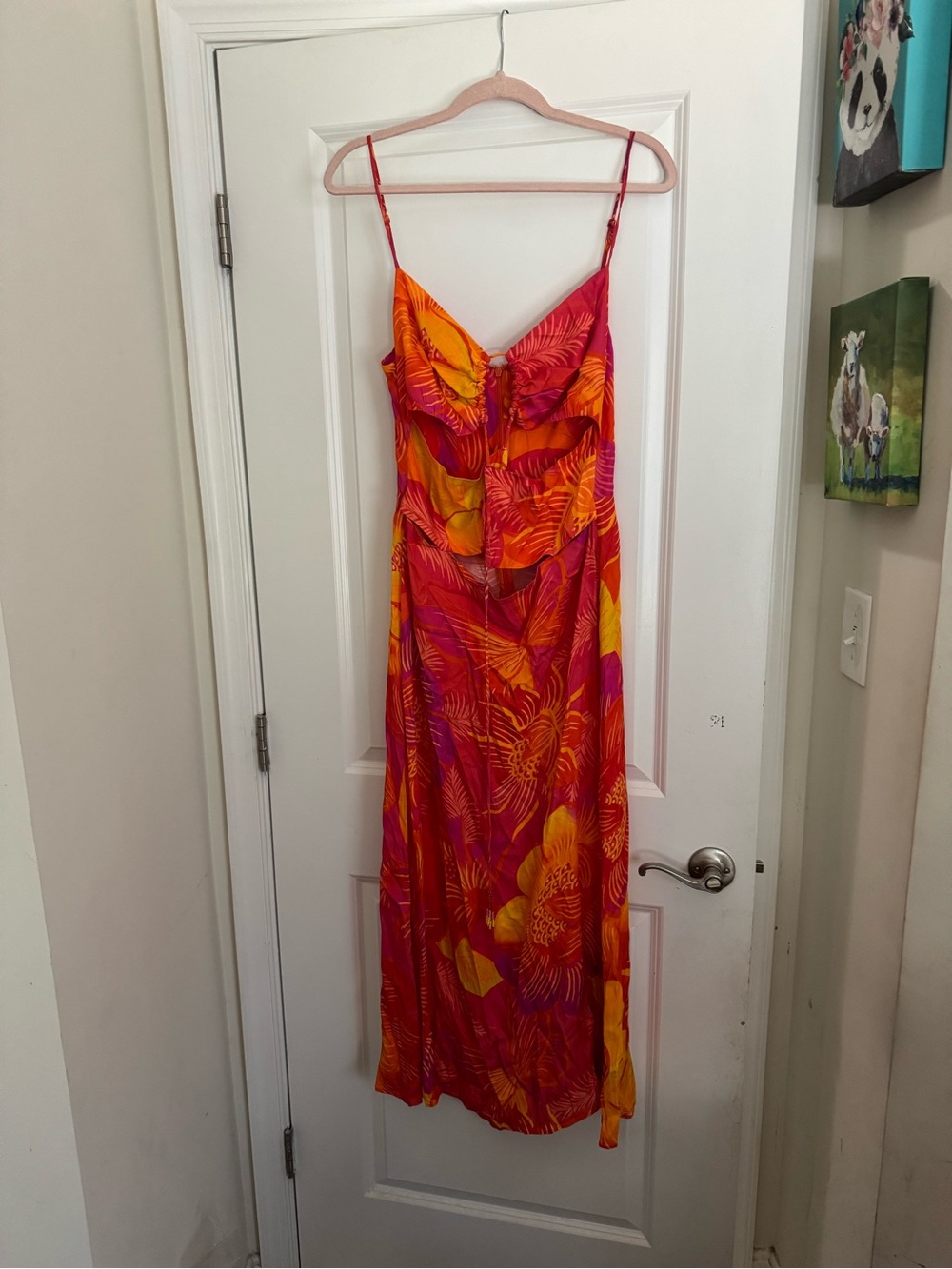 Farm Rio dress size large flaws